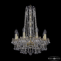 Хрустальная подвесная люстра Bohemia IVELE Crystal 1409/8/141/h-59 G