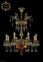 Хрустальная подвесная люстра Bohemia Art Classic 31.19.8.CK125SP.250SP.G.Sp.Amber.1B