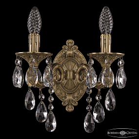 Бра с хрусталем Bohemia Ivele Crystal Florence 7101B11/2/125 B FP