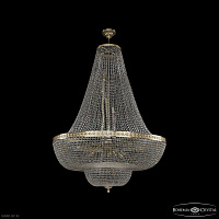 Большая хрустальная люстра Bohemia IVELE Crystal 19091/H2/100IV G C1