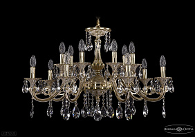 Люстра подвесная Bohemia IVELE Crystal  1703/14/320/A/GI