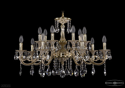Люстра подвесная Bohemia IVELE Crystal  1703/14/320/A/GI