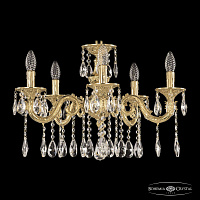Подвесная хрустальная люстра Bohemia Ivele Crystal Florence 71201/5/175 A G