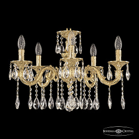 Подвесная хрустальная люстра Bohemia Ivele Crystal Florence 71201/5/175 A G