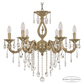 Подвесная хрустальная люстра Bohemia Ivele Crystal Florence 71401/6/210 B FP FD2S