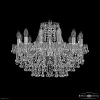 Хрустальная подвесная люстра Bohemia IVELE Crystal 1409/12/195 Ni