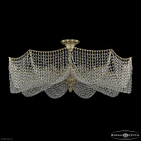 Большая хрустальная люстра Bohemia IVELE Crystal 77171/95/10 G