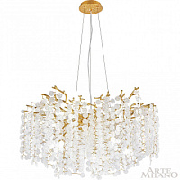 Подвесная хрустальная люстра Arte Milano 230901/D760/10/C Gd
