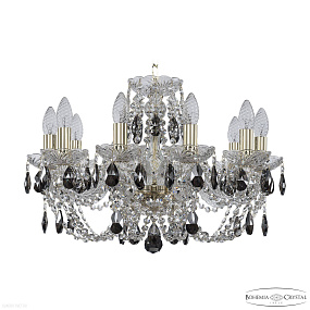 Хрустальная подвесная люстра Bohemia IVELE Crystal 1406/10/195 G K781