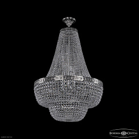 Хрустальная подвесная люстра Bohemia IVELE Crystal 19101/H2/70IV NB