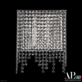 Бра хрустальное светодиодное APL LED Rimini S500.B1.25-32.B.3000