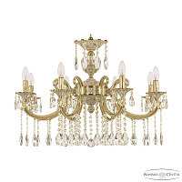 Подвесная хрустальная люстра Bohemia Ivele Crystal Verona 72209/8/250 A GW