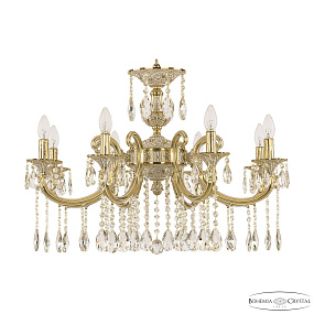 Подвесная хрустальная люстра Bohemia Ivele Crystal Verona 72209/8/250 A GW