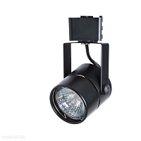 Трековый светильник для 1-фазного шинопровода Arte Lamp MIZAR A1311PL-1BK