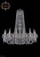 Большая хрустальная люстра Bohemia Art Classic 11.23.16.300.h-86.Gd.Dr