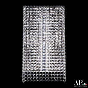 Бра хрустальное светодиодное APL LED Sicilia SH500.B1.25-45.A.Ni.4000