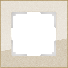 Рамка на 1 пост (шампань) Werkel WL01-Frame-01