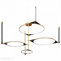 Подвесная светодиодная люстра Odeon Light VIKEMA 4995/150L