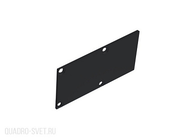 Боковая глухая заглушка для профиля DL18516Black Donolux CAP18516Black
