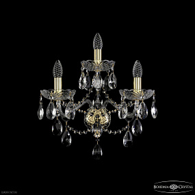 Бра с хрусталем Bohemia IVELE Crystal 1415B/2+1/200/XL G