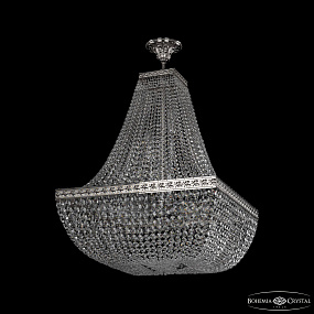 Хрустальная подвесная люстра Bohemia IVELE Crystal 19112/H2/60IV Ni