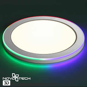 Светильник встраиваемый светодиодный (три сценария работы) NOVOTECH SPAN 359011