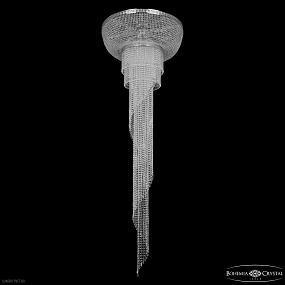 Каскадная хрустальная люстра Bohemia IVELE Crystal 83221/80IV-250 Ni