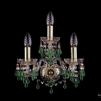 Бра хрустальное Bohemia IVELE Crystal 1410B/2+1/141/G/V5001