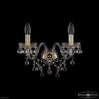 Бра с хрусталем Bohemia IVELE Crystal 1409B/2/160 G