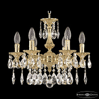 Подвесная хрустальная люстра Bohemia Ivele Crystal Verona 72101/6/125 A G
