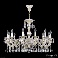 Большая хрустальная люстра Bohemia IVELE Crystal Florence 71101/12/300 A WMG