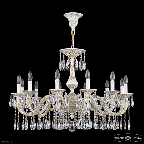 Большая хрустальная люстра Bohemia IVELE Crystal Florence 71101/12/300 A WMG