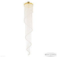 Каскадная хрустальная люстра Bohemia IVELE Crystal 83131/50IV-260 G