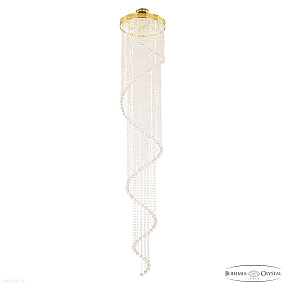 Каскадная хрустальная люстра Bohemia IVELE Crystal 83131/50IV-260 G