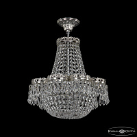 Хрустальная подвесная люстра Bohemia IVELE Crystal 19311/H1/35JB Ni