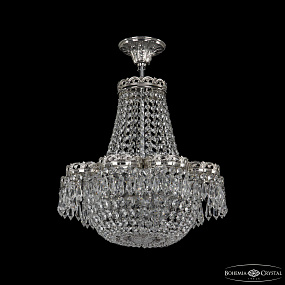 Хрустальная подвесная люстра Bohemia IVELE Crystal 19311/H1/35JB Ni