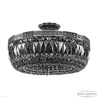 Хрустальная потолочная люстра Bohemia IVELE Crystal 19041/45IV NB R731