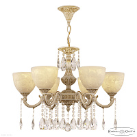 Хрустальная подвесная люстра Bohemia IVELE Crystal AL78101/6/175 A WMG P1 U Rose