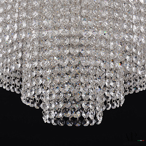 Большая хрустальная светодиодная люстра APL LED Sicilia SH13.100.C.Ni.4000