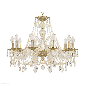Хрустальная подвесная люстра Bohemia IVELE Crystal 1605/10/240 G