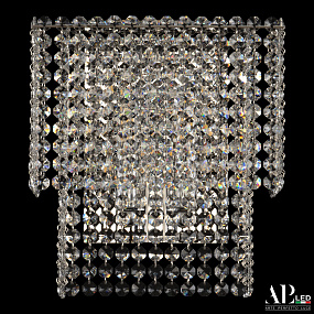 Бра хрустальное APL LED Sicilia SH500.B3.25-27.A.Ni.E14
