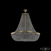 Большая хрустальная люстра Bohemia IVELE Crystal 19283/H2/100IV Pa