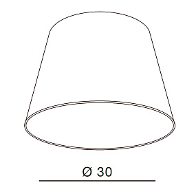 Абажур Azzardo Shade ZF 30 AZ2586