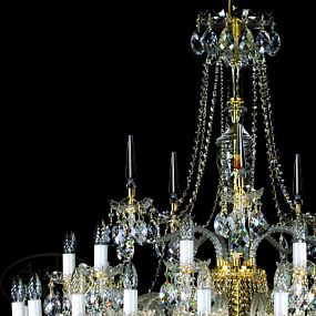 Люстра большая ARTGLASS SARA XXX.