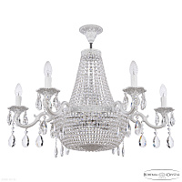 Подвесная хрустальная люстра Bohemia IVELE Crystal AL2205H201/6/80FL WMN