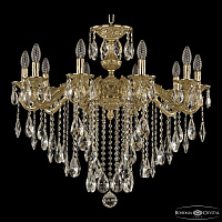 Подвесная хрустальная люстра Bohemia Ivele Crystal Florence 71202/10/250 B G