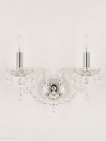 Бра хрустальное Bohemia IVELE Crystal 108B/2/165 Ni
