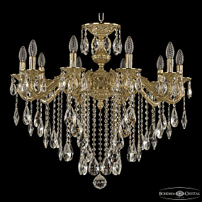 Подвесная хрустальная люстра Bohemia Ivele Crystal Florence 71202/10/250 B G