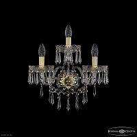 Бра с хрусталем Bohemia IVELE Crystal 1403B/2+1/160/XL G