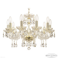 Хрустальная подвесная люстра Bohemia IVELE Crystal 117/10/195 G